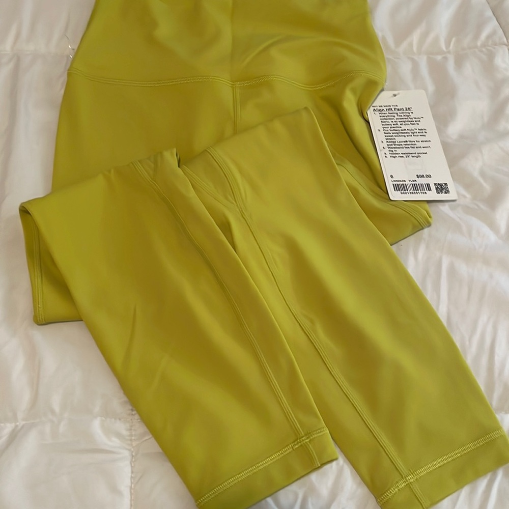 Lululemon Align HR 25” leggings - NWT